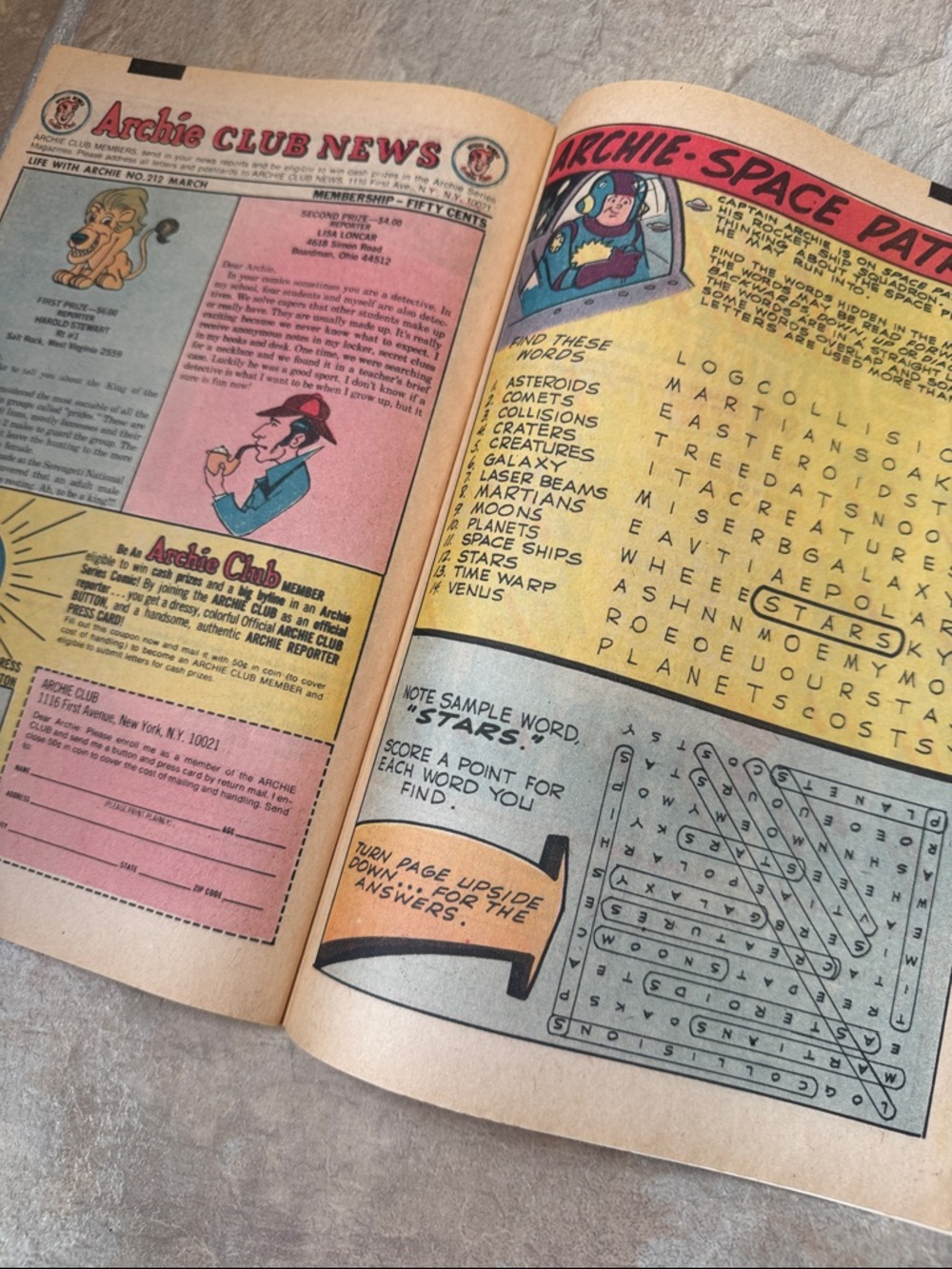 Archie Comics - March 1980 Life with Archie Comic Book #212 - Bundle 3/$10 - Picture 8 of 9